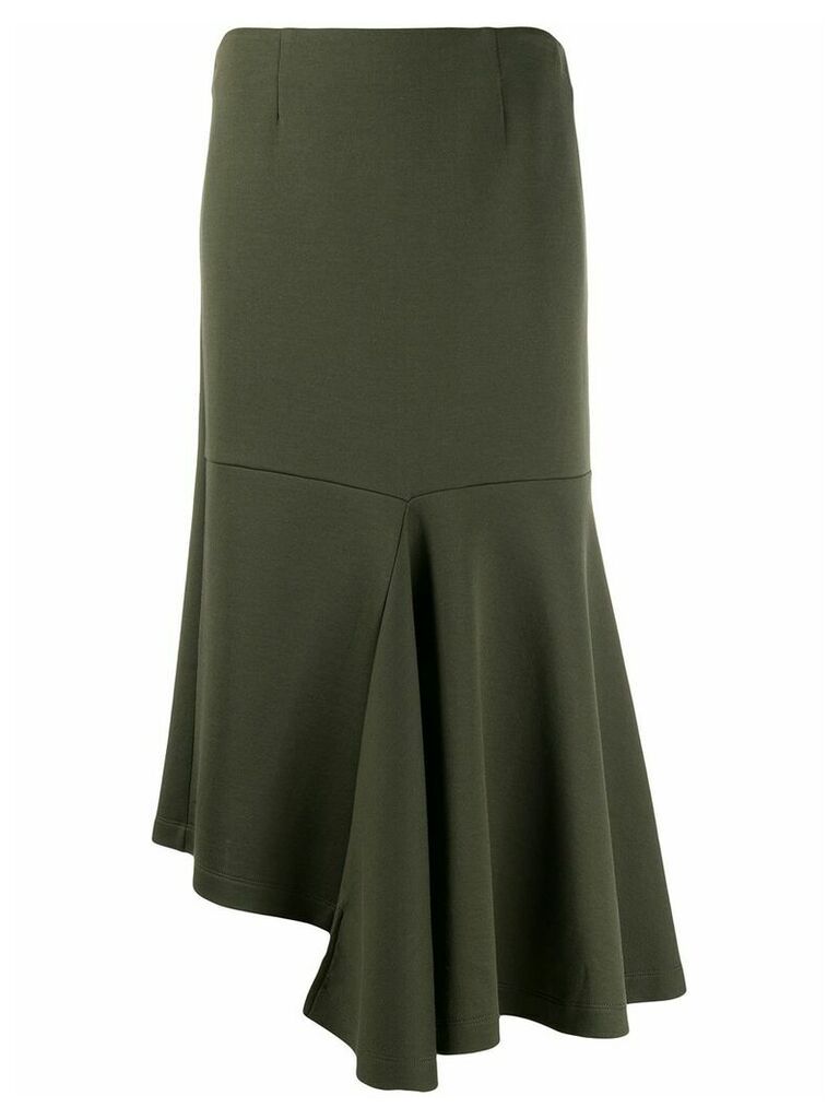 Marni godet bottom jersey skirt - Green