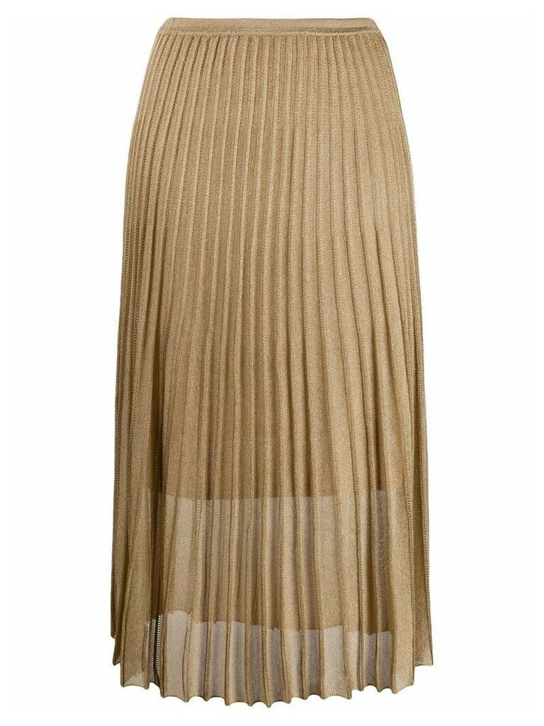 Vince pleated skirt - GOLD