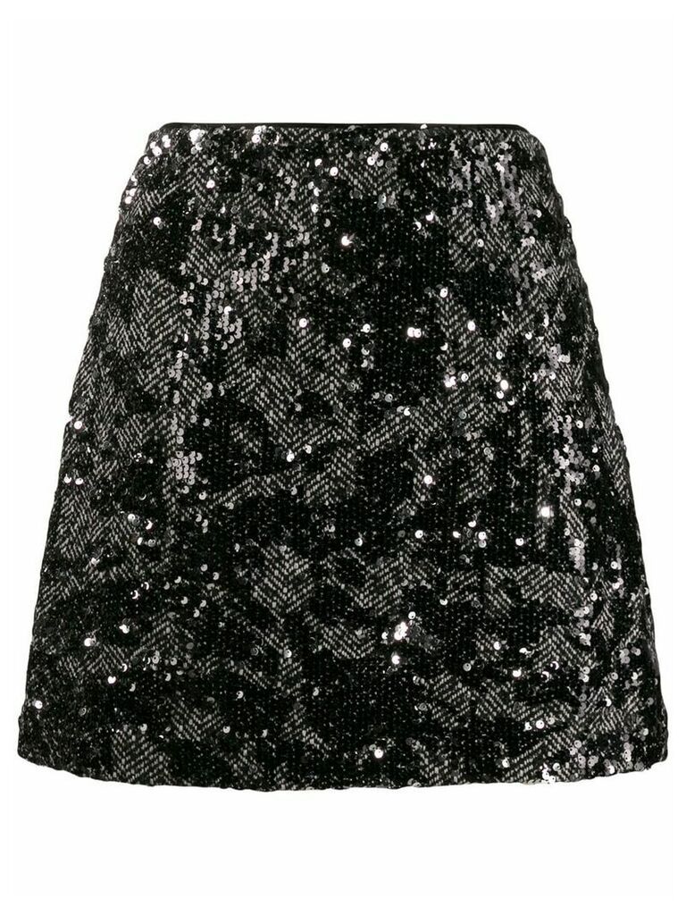 Michael Michael Kors sequin embellished skirt - Black