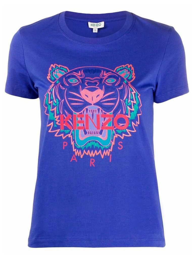 Kenzo Holiday Capsule tiger T-shirt - Blue