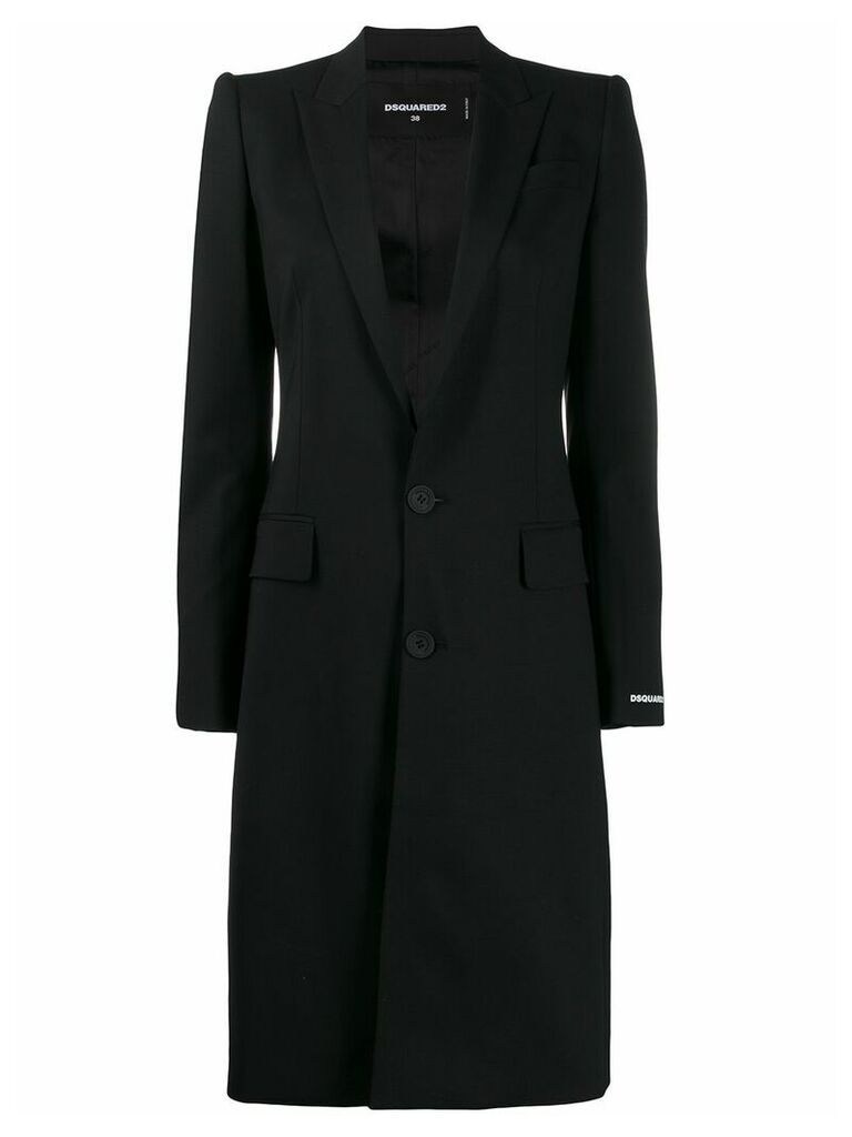 Dsquared2 tailored blazer coat - Black