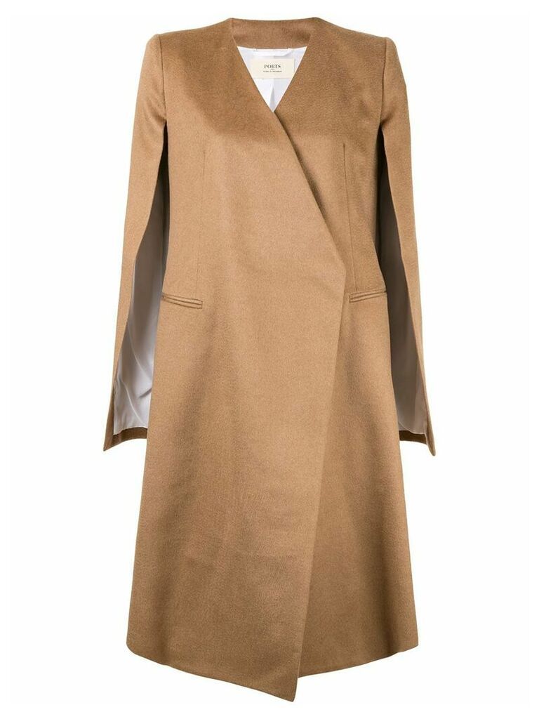 Ports 1961 swing coat - Brown