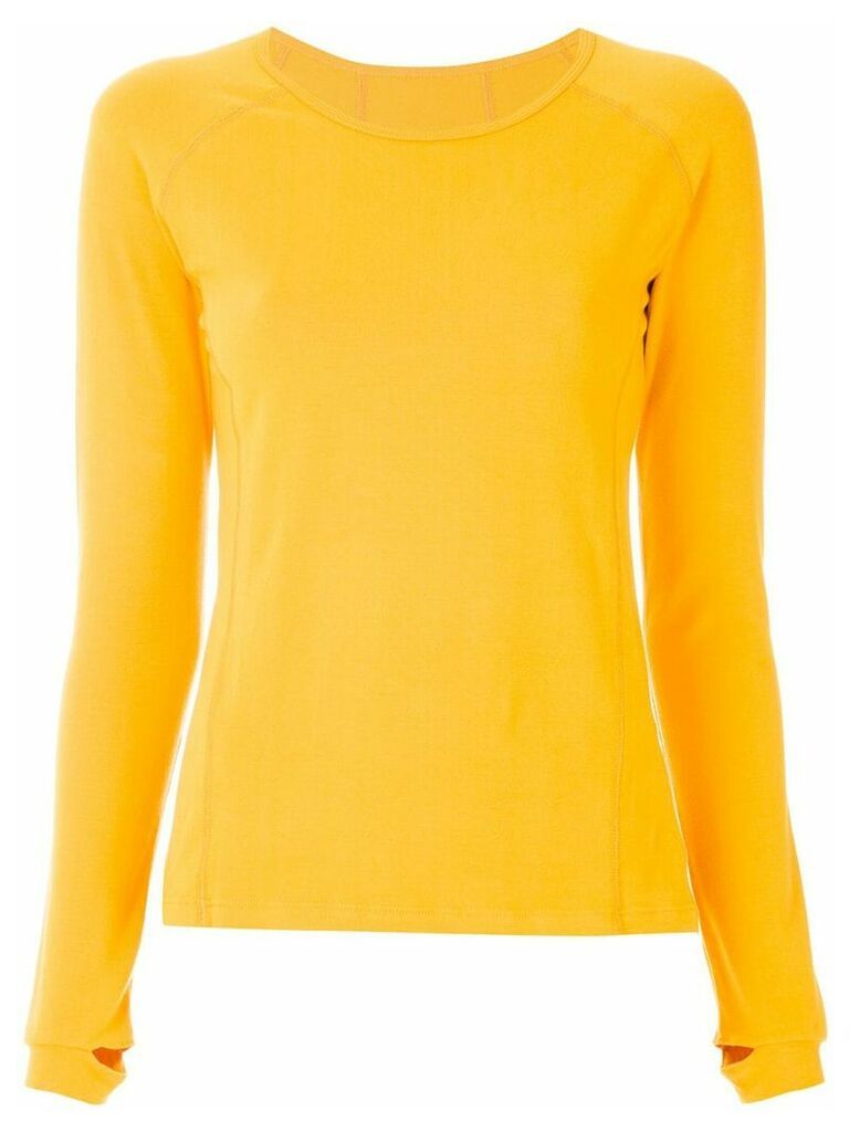 Track & Field Contemporânea Coolcotton Stretch blouse - Yellow