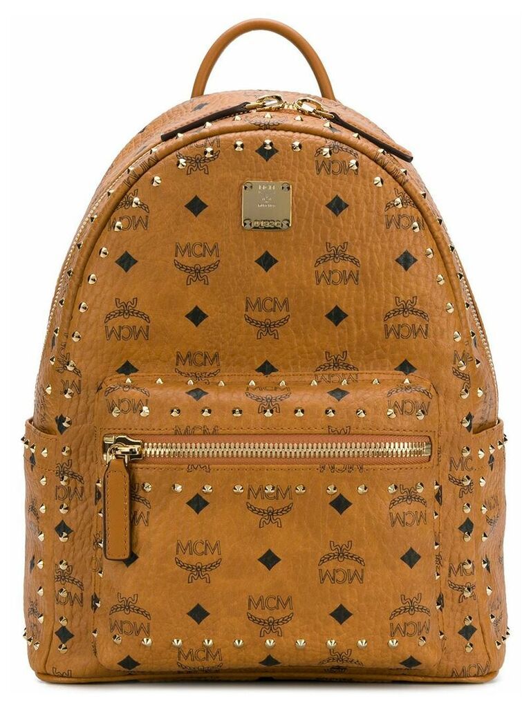 MCM small Stark backpack - Brown