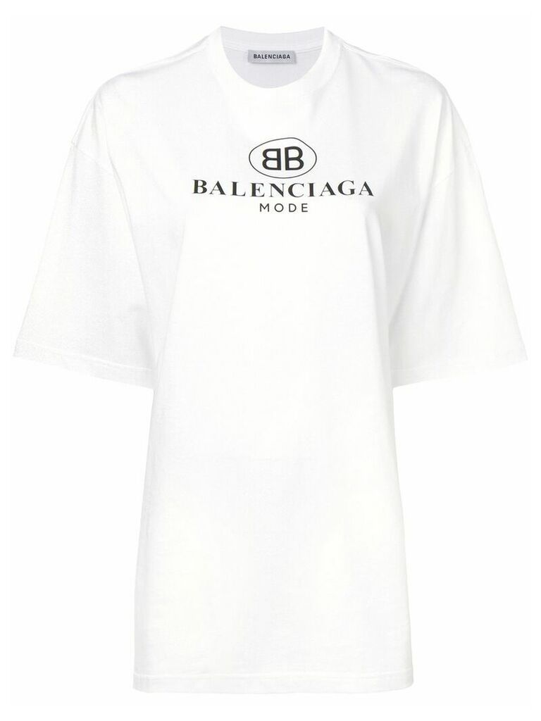 Balenciaga BB Mode T-shirt - White