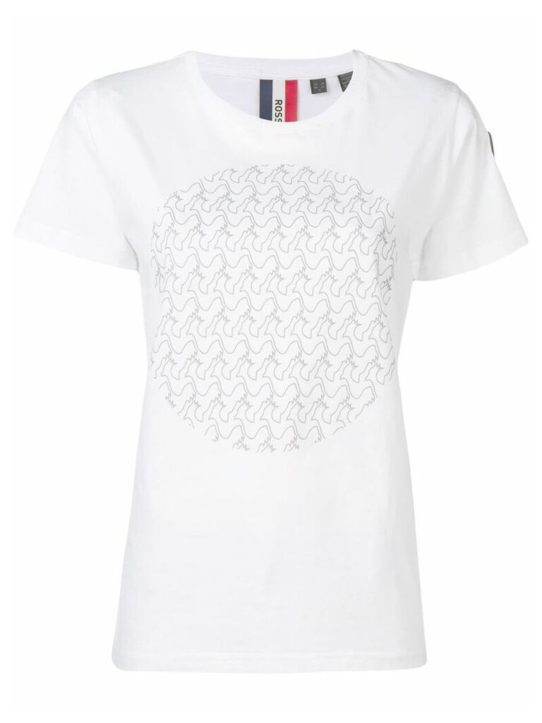 Rossignol logo moon T-shirt - White