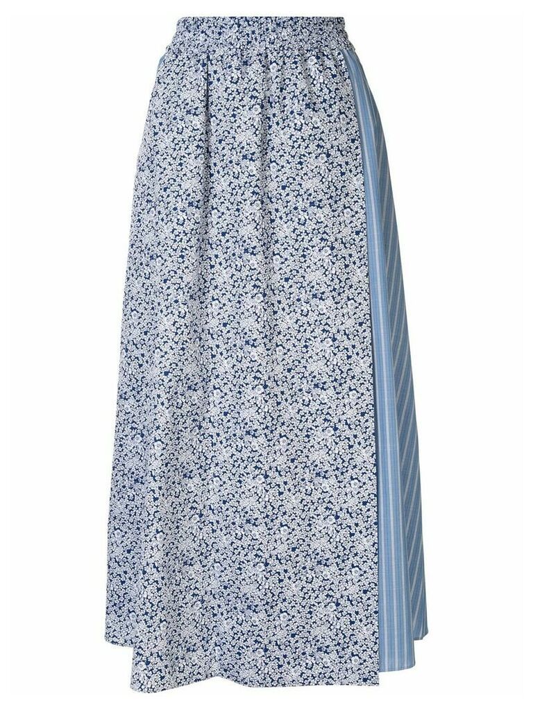 Walk Of Shame patterned easy skirt - Blue