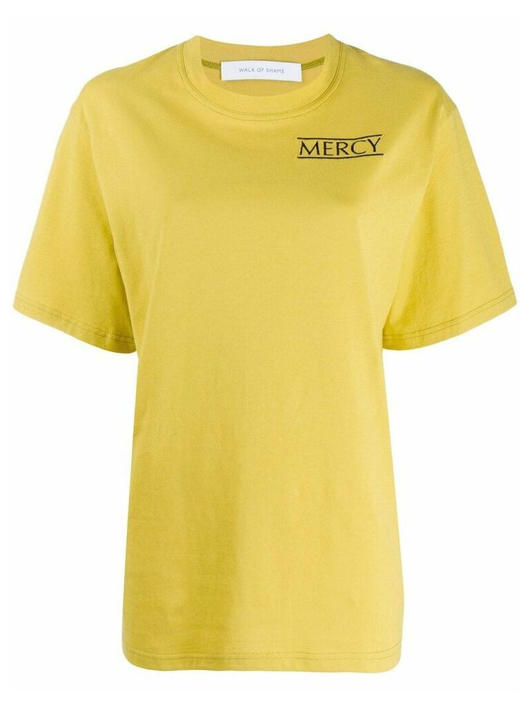 Walk Of Shame Mercy T-shirt - Yellow