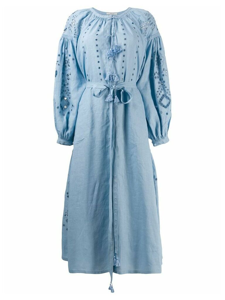 Vita Kin belted tunic dress - Blue