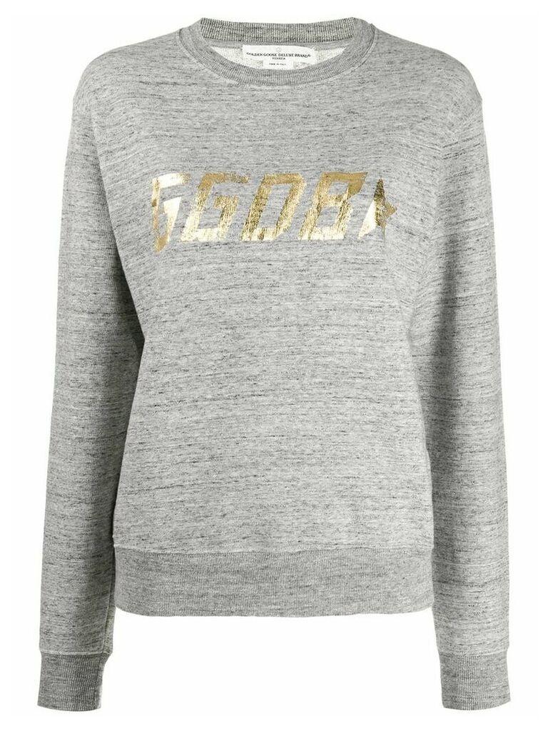Golden Goose Aiako logo-print sweatshirt - Grey