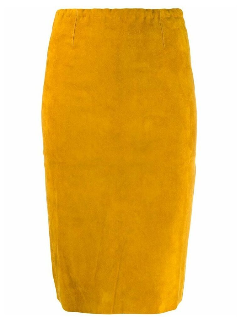 Stouls Gilda fitted skirt - Yellow