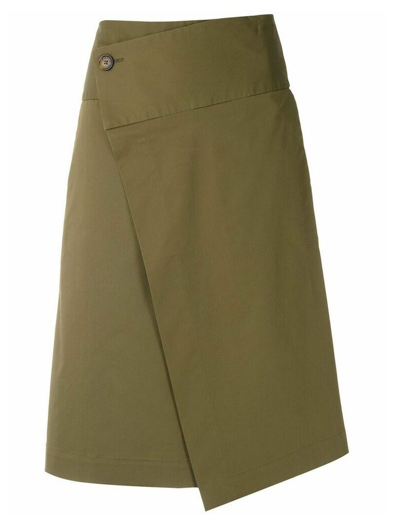 Egrey Dijon wrap skirt - Green