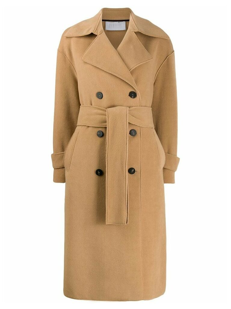 Harris Wharf London Polaire coat - 441 TAN