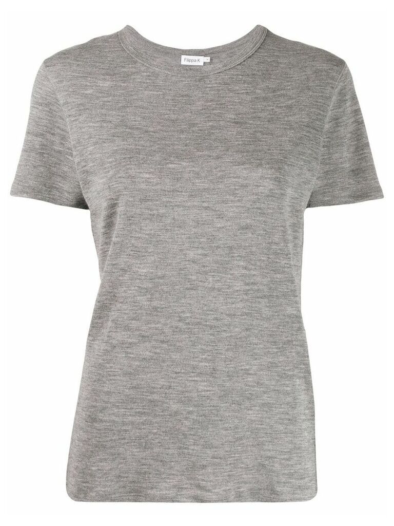 Filippa K plain knit T-shirt - Grey