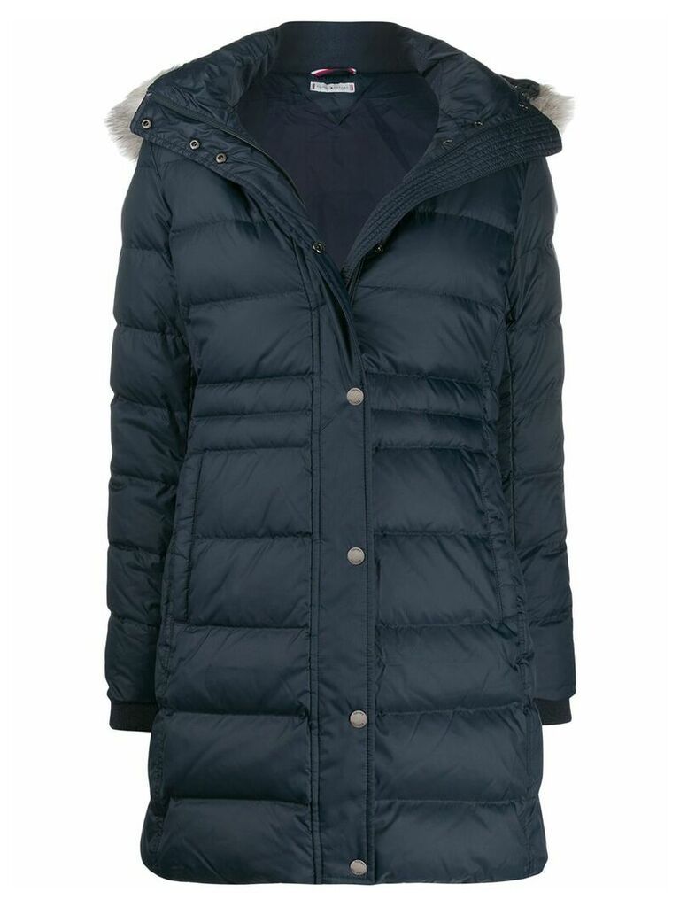Tommy Hilfiger padded puffer coat - Blue