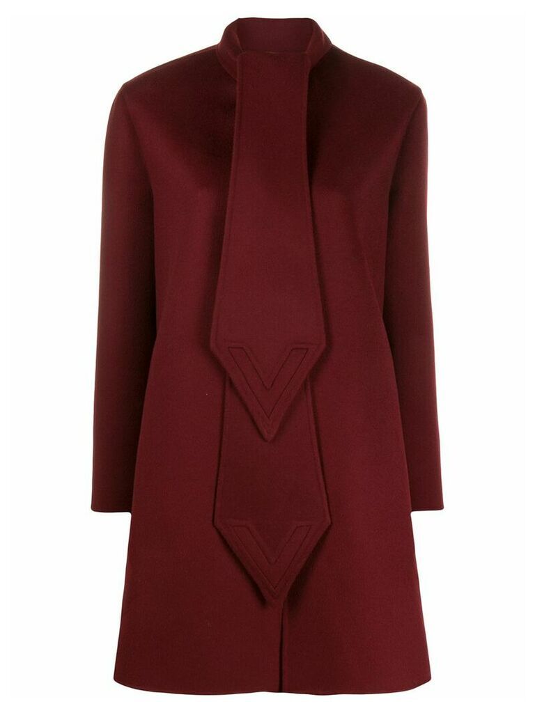 Valentino compact short coat - Red