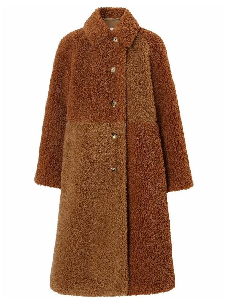 Burberry teddy bear coat - Brown