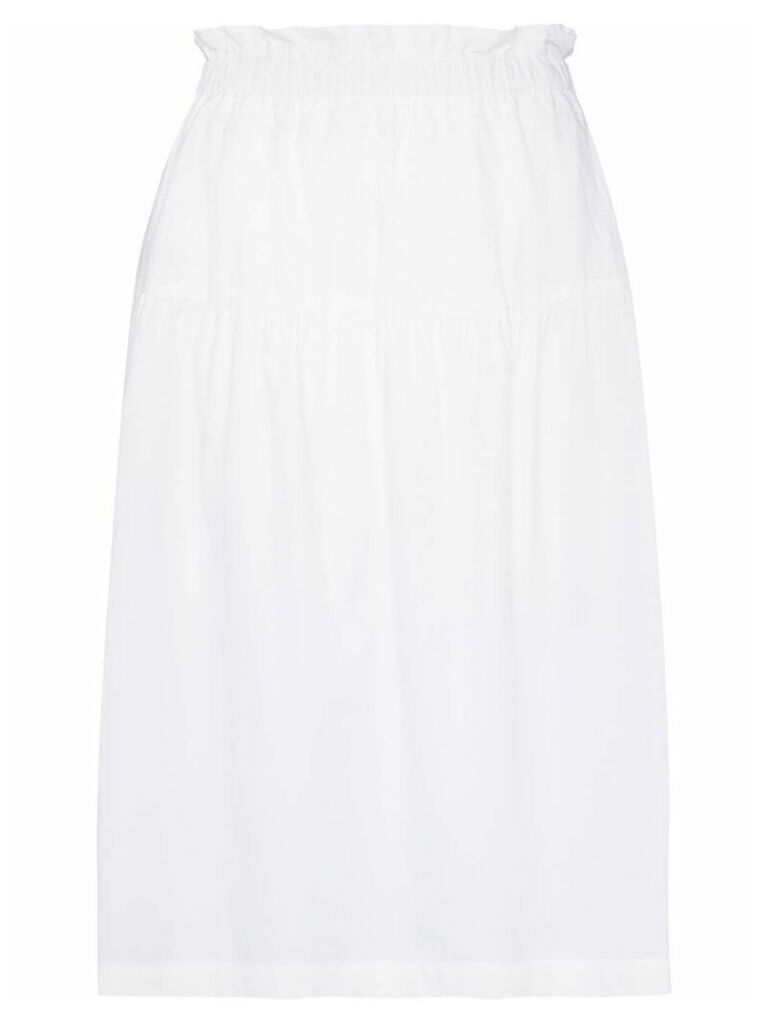 Araks Ulu midi skirt - White