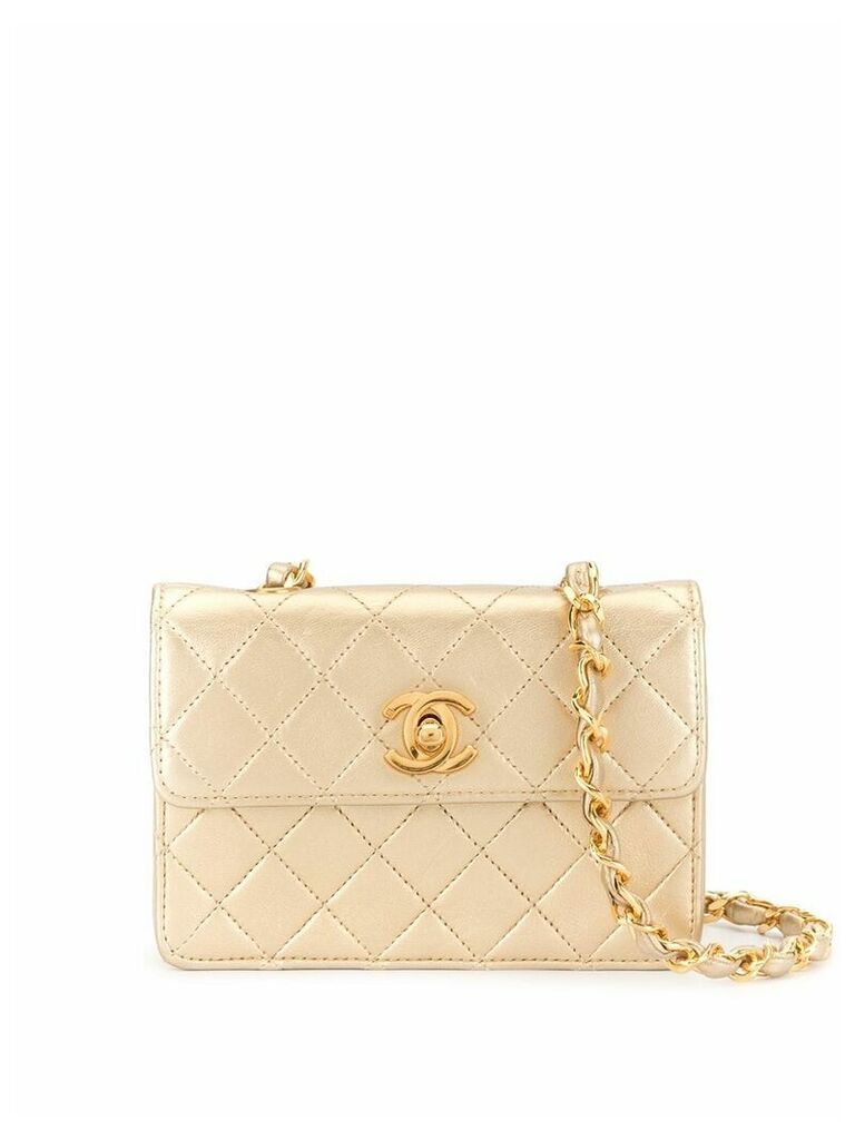 Chanel Pre-Owned Chain Shoulder Bag - GOLD