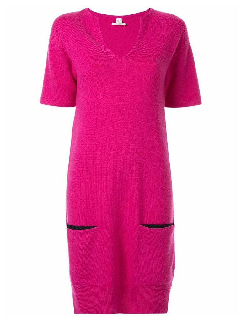 Hermès pre-owned short sleeve one piece skirt - PINK
