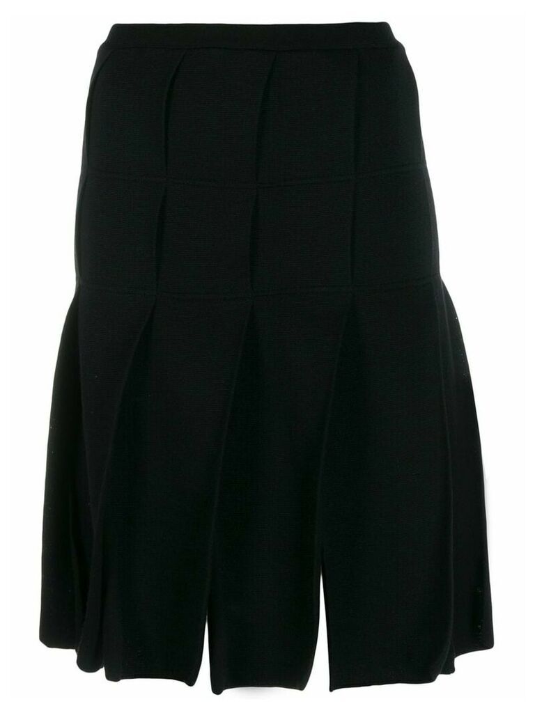 Jean Paul Gaultier Pre-Owned 1980's pleated skirt - Black