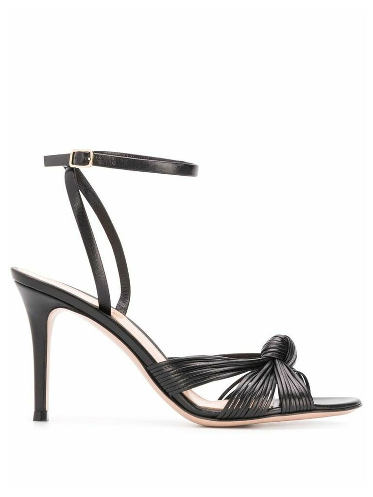 Gianvito Rossi knotted sandals - Black