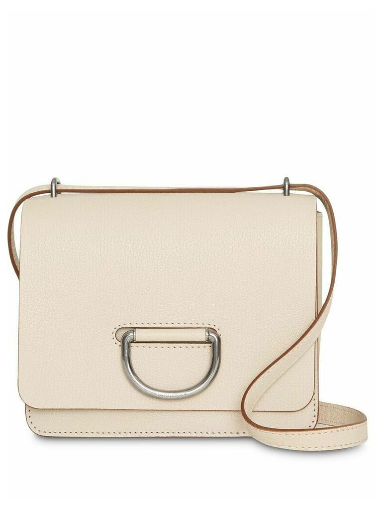 Burberry The Small Leather D-ring Bag - NEUTRALS