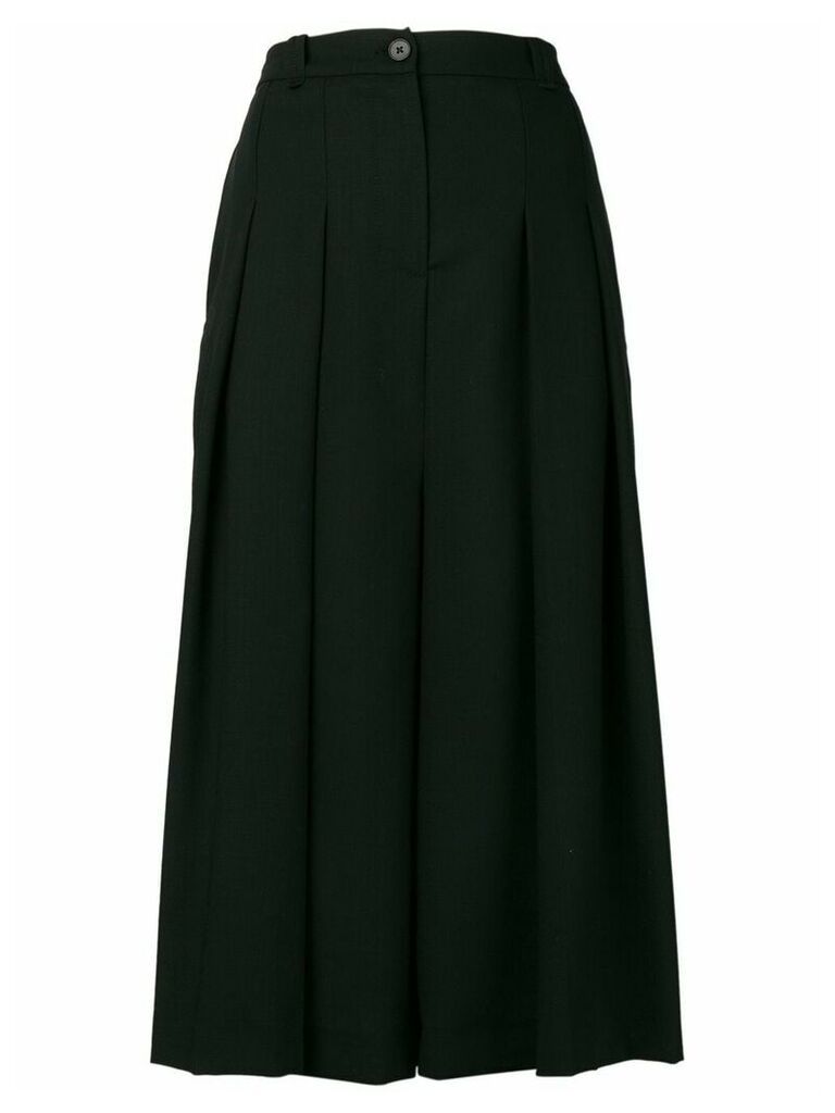 McQ Alexander McQueen pleated midi skirt - Black