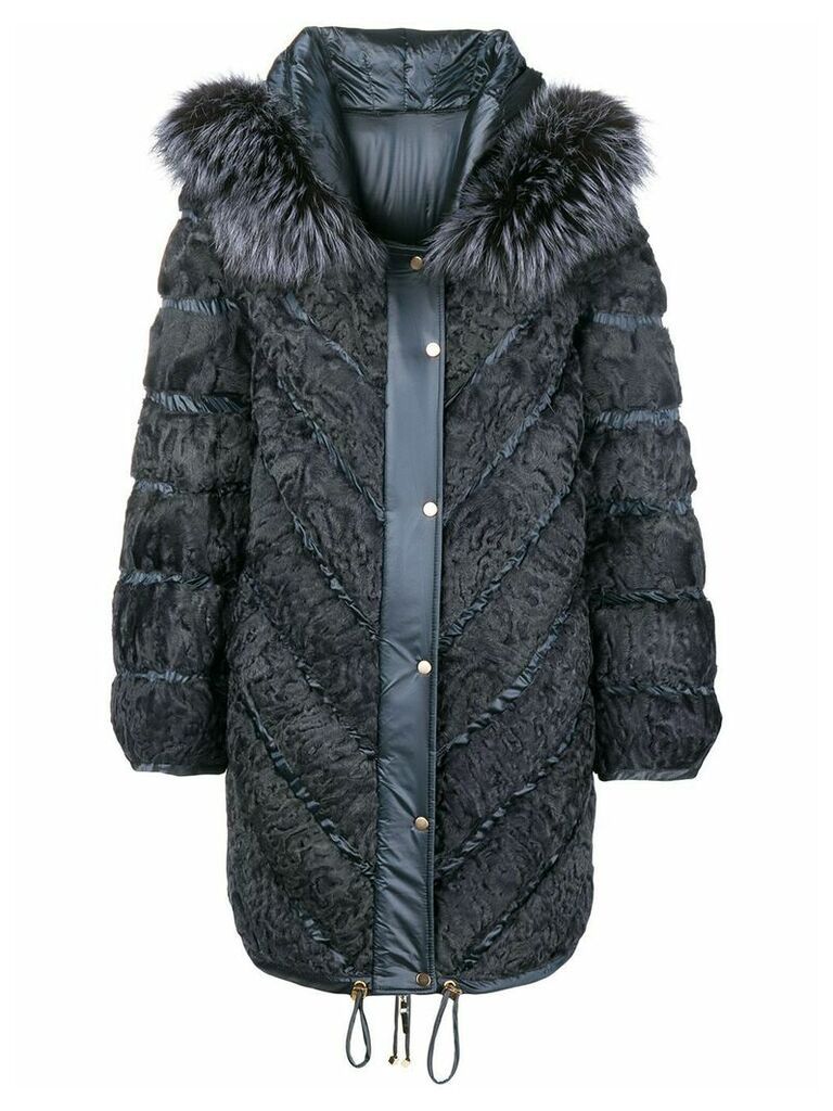 Liska hooded padded coat - Grey