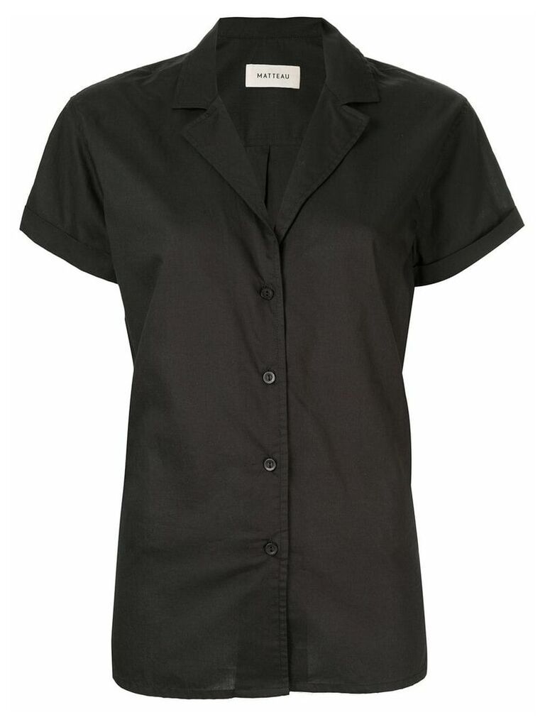 Matteau short sleeve shirt - Black