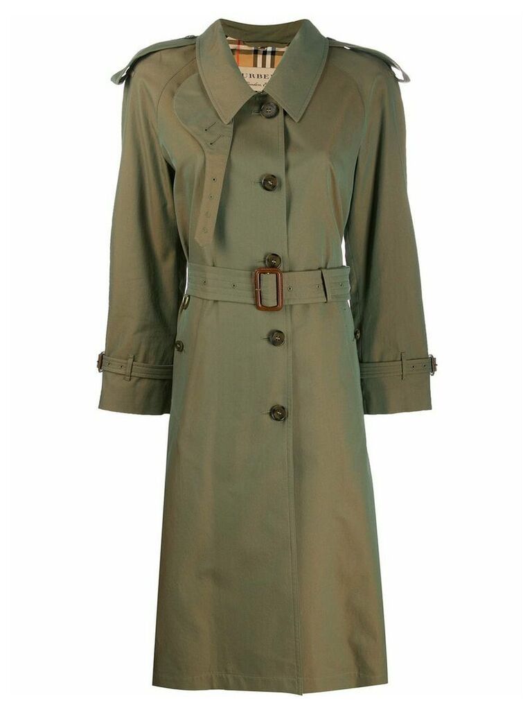 Burberry Crostwick trench coat - Green