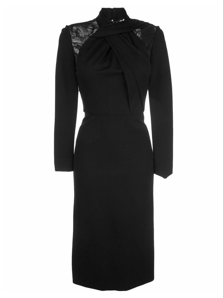 Jason Wu Collection fitted midi dress - Black