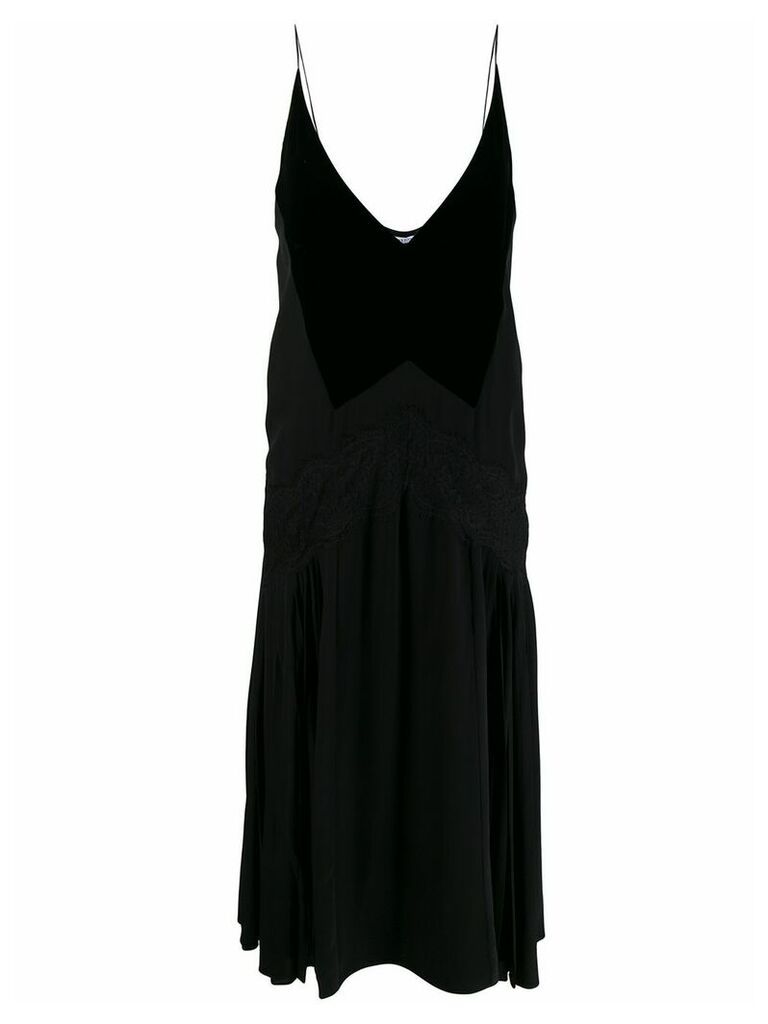 Givenchy flared slip dress - Black