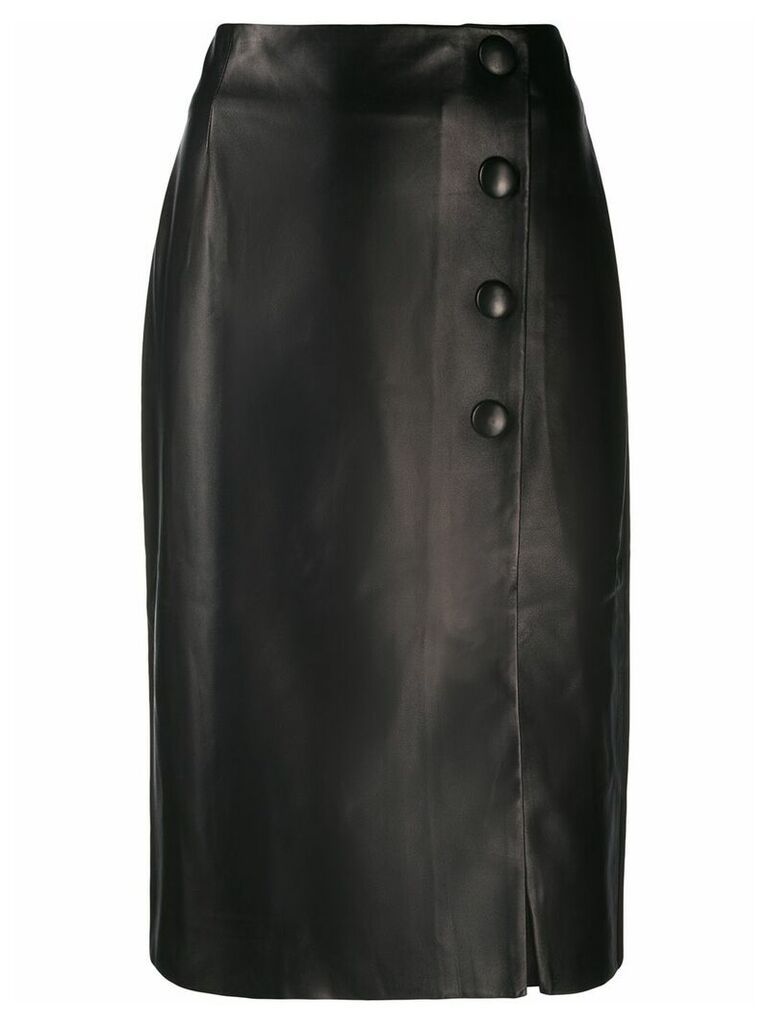 Drome button-up midi skirt - Black