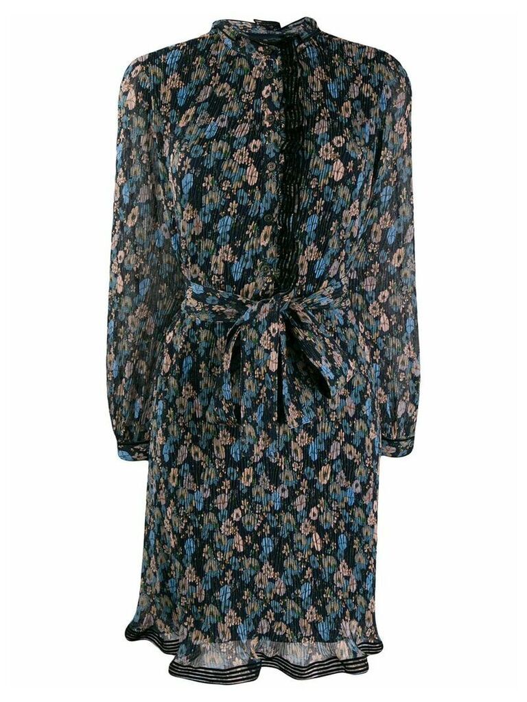 Tory Burch floral print dress - Blue
