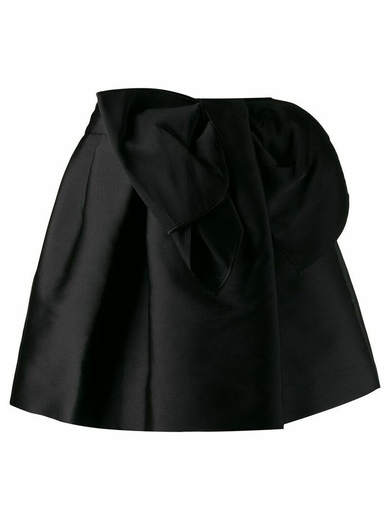 P.A.R.O.S.H. bow detail skirt - Black