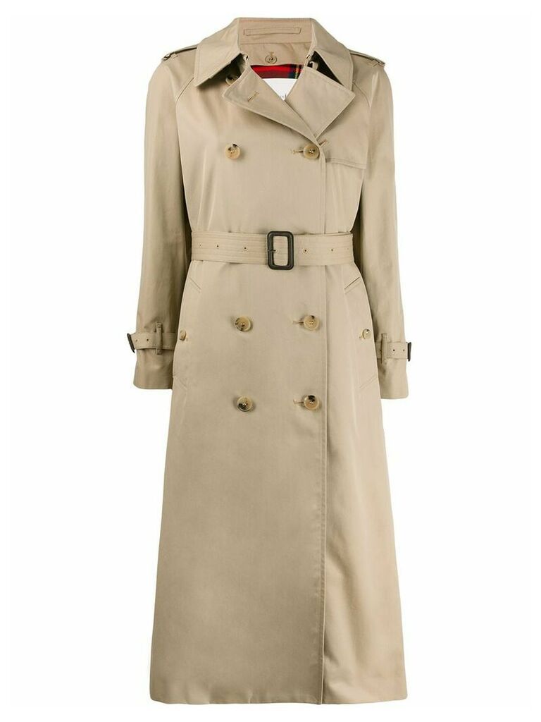 Mackintosh Roslin belted trench coat - Neutrals