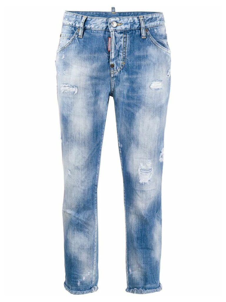 Dsquared2 Cool Girl cropped jeans - Blue