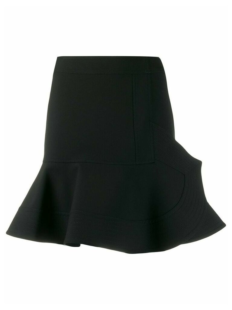 Victoria Victoria Beckham ruffle A-line skirt - Black