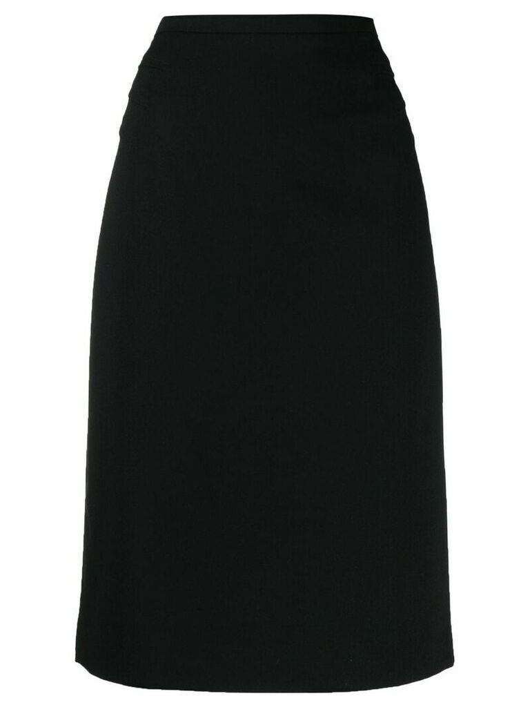 Emporio Armani high waisted pencil skirt - Black