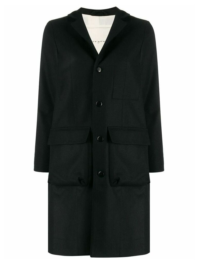 Toogood The Photographer single-breasted coat - Black