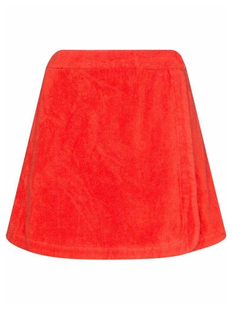 Terry Dolce mini skirt - Red