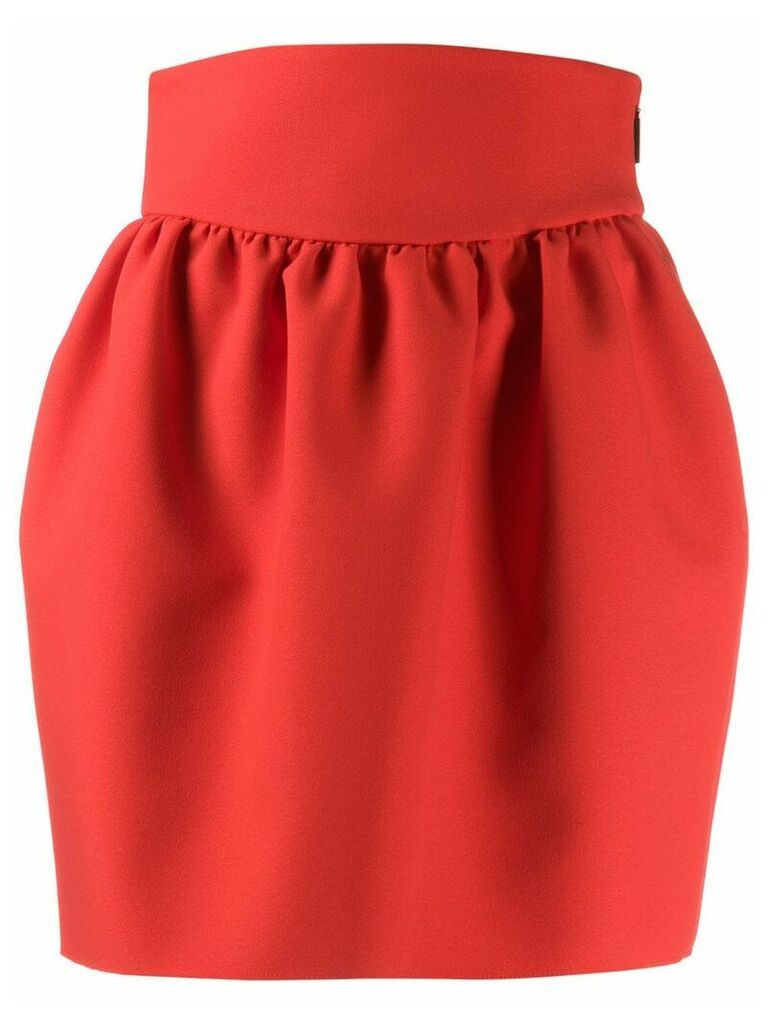 MSGM lantern shaped skirt - Red