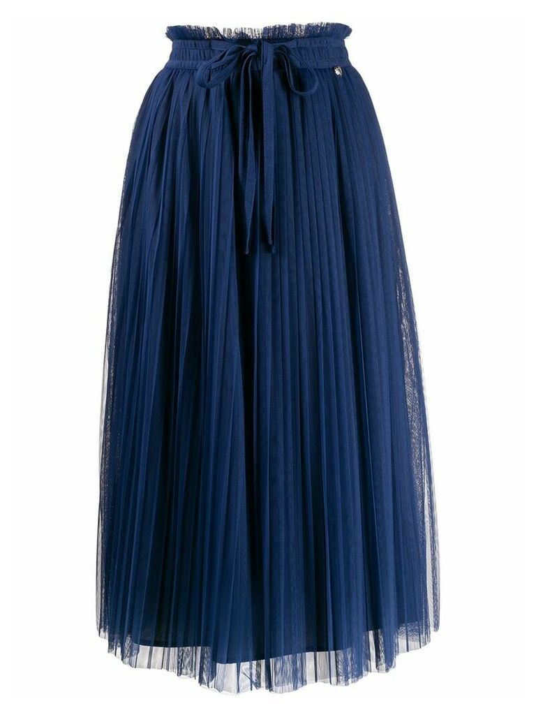 Twin-Set pleated skirt - Blue