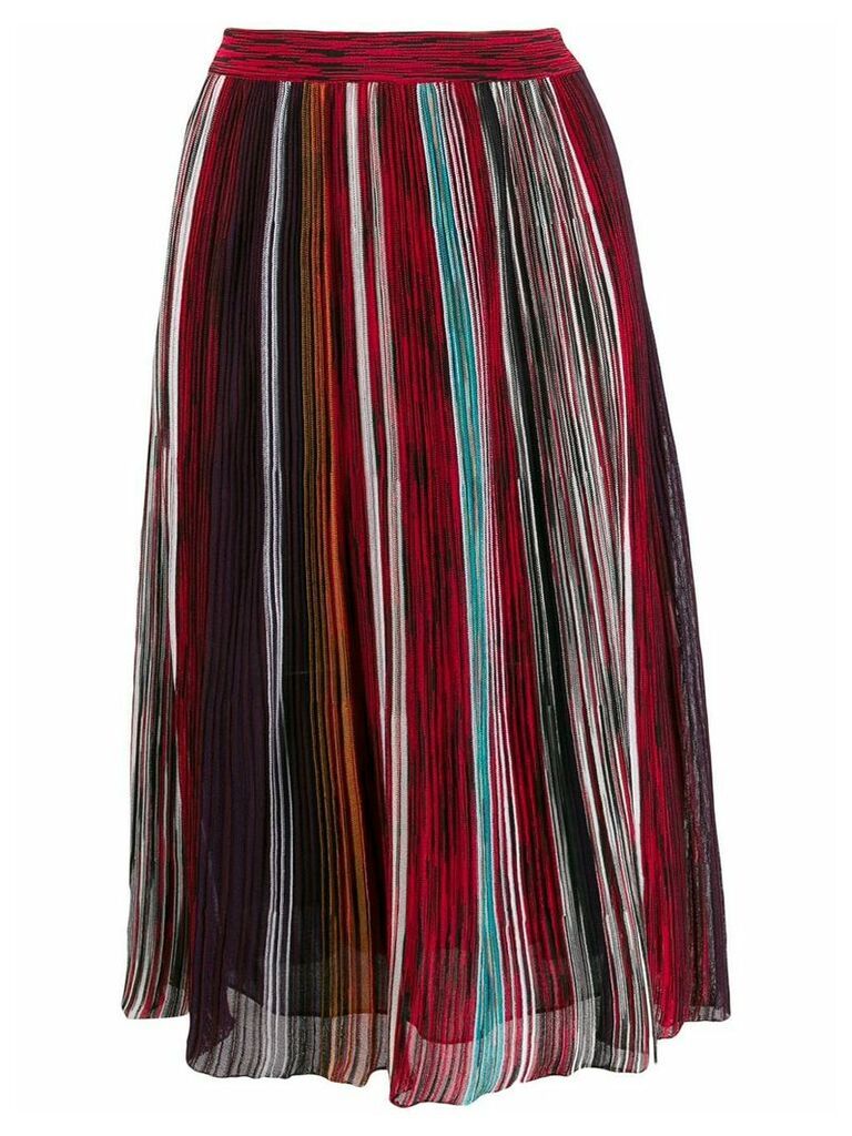 Missoni striped flared skirt