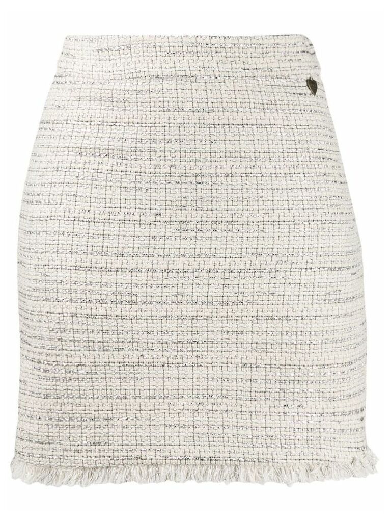 Twin-Set tweed skirt - Neutrals