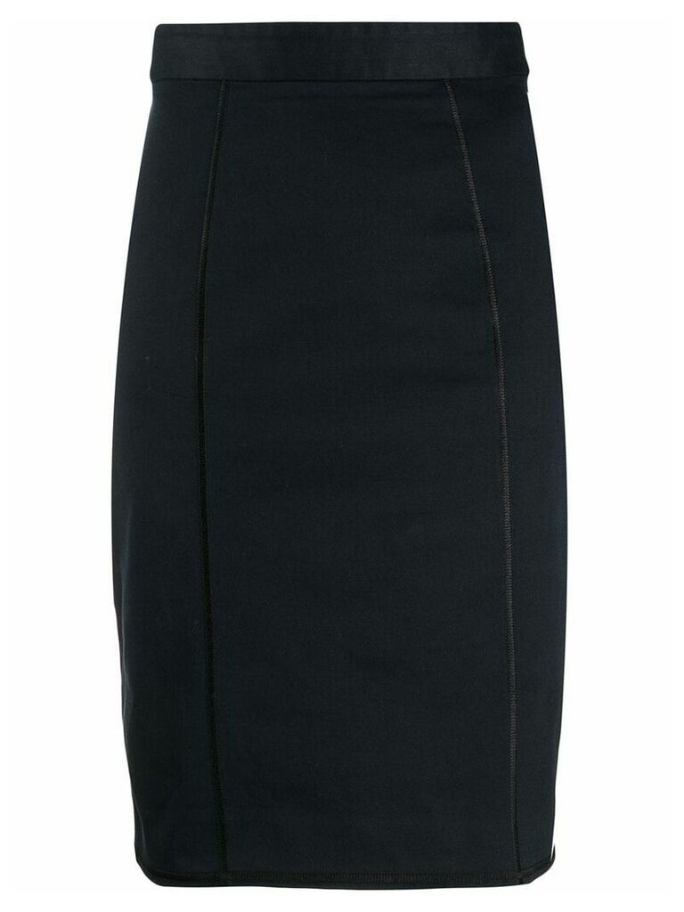Dolce & Gabbana Pre-Owned 1990s knee-length pencil skirt - Blue