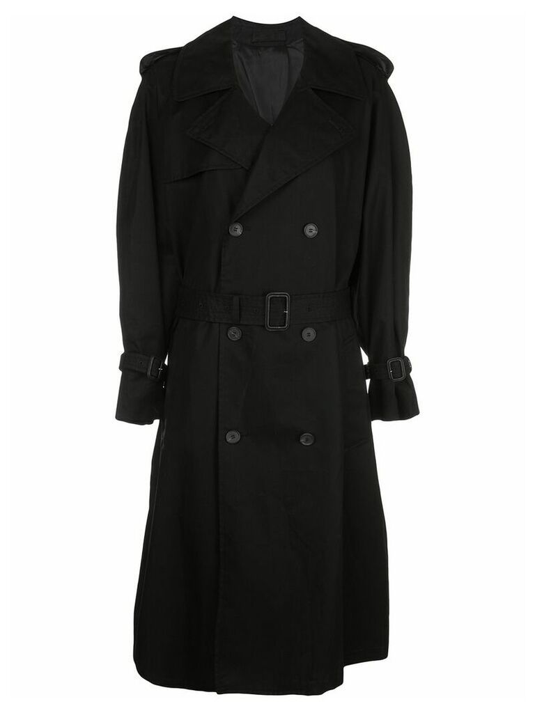 WARDROBE. NYC Release 04 trench coat - Black