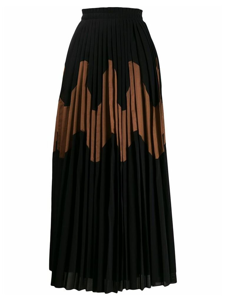 Jil Sander Malindy pleated skirt - Black