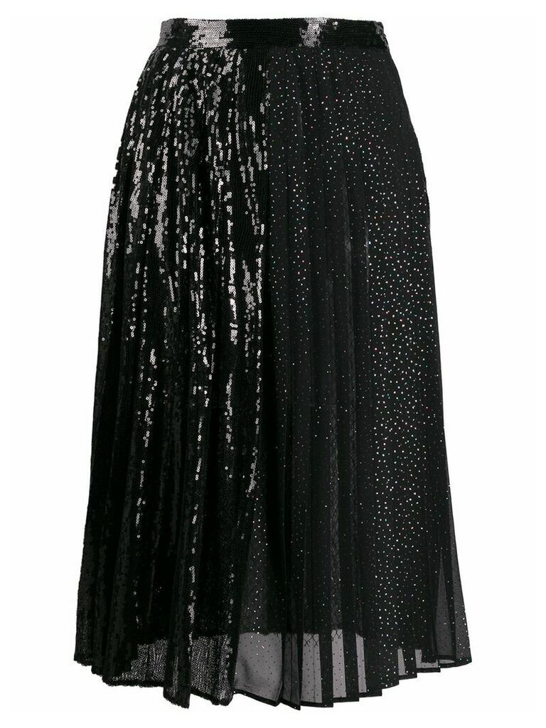 Marco De Vincenzo high-waist embellished skirt - Black
